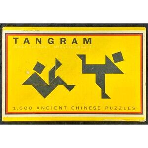 TANGRAM 1600 Ancient Chinese Puzzles w/ Book Barnes & Noble, Elffers & Schuyt